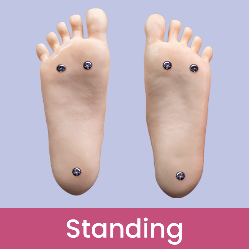Mit Standfuß