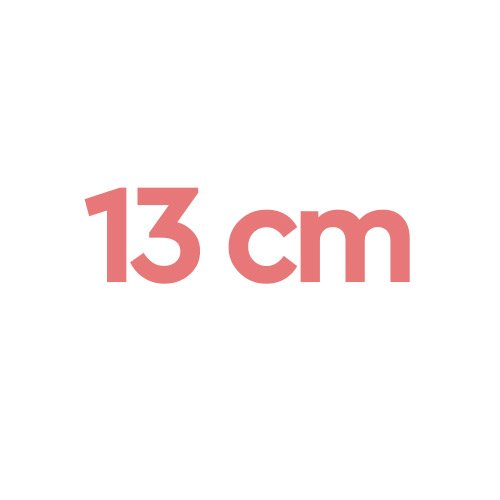 13 cm