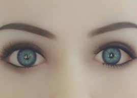 Blaue Augen Real Doll