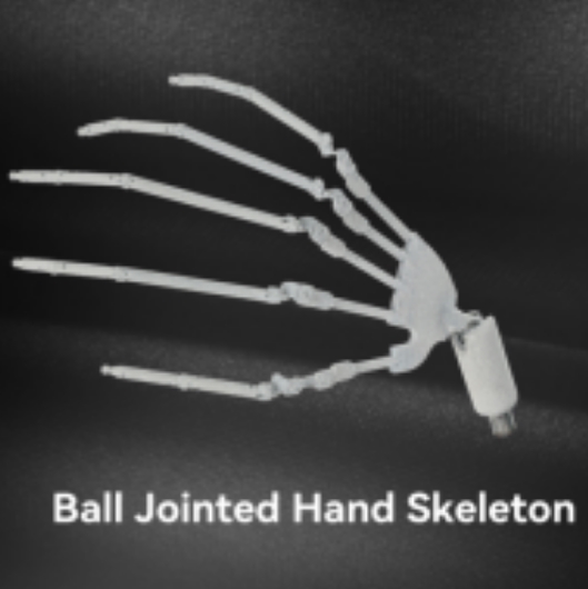 Kugelgelagertes Handskelett