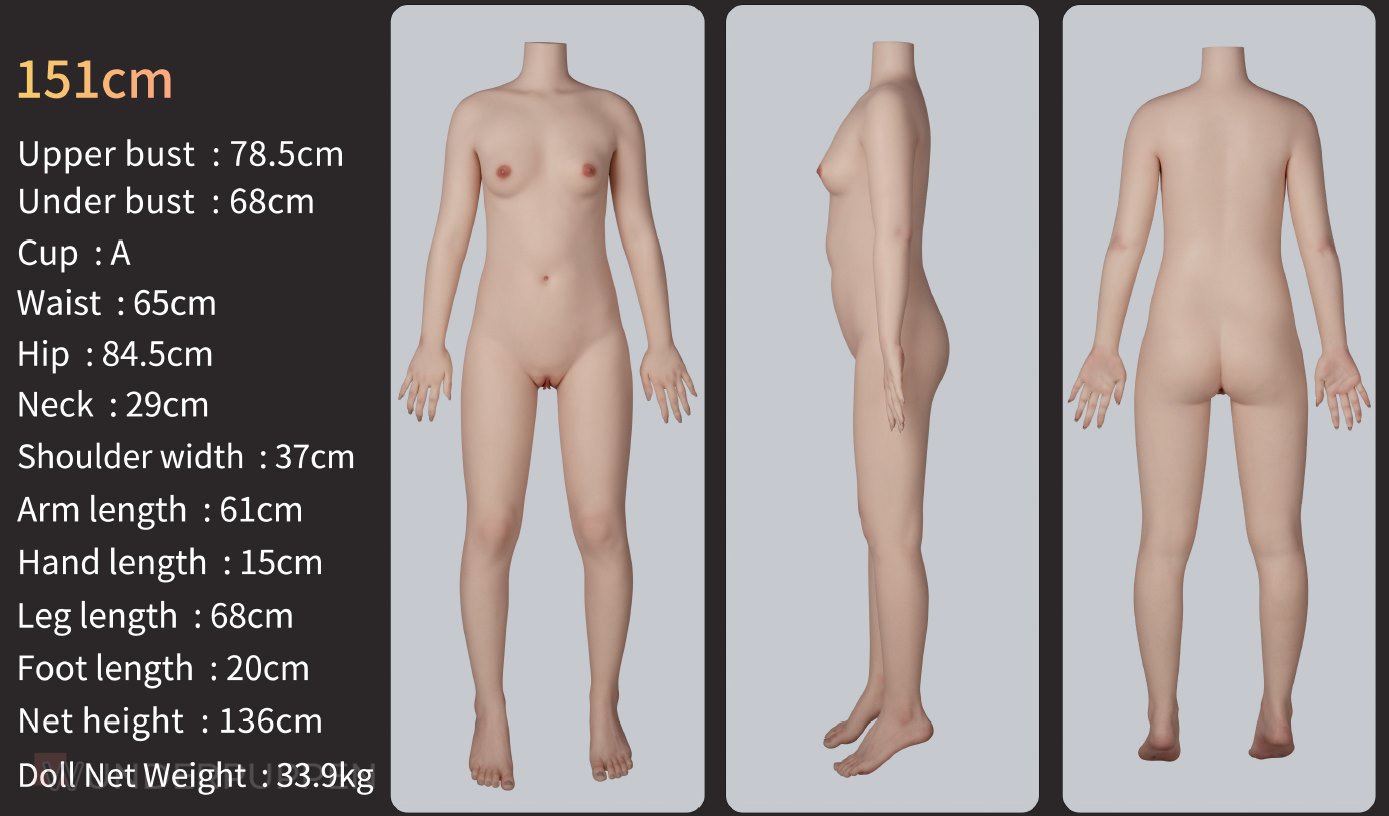 Zelex 151cm Vollsilikon