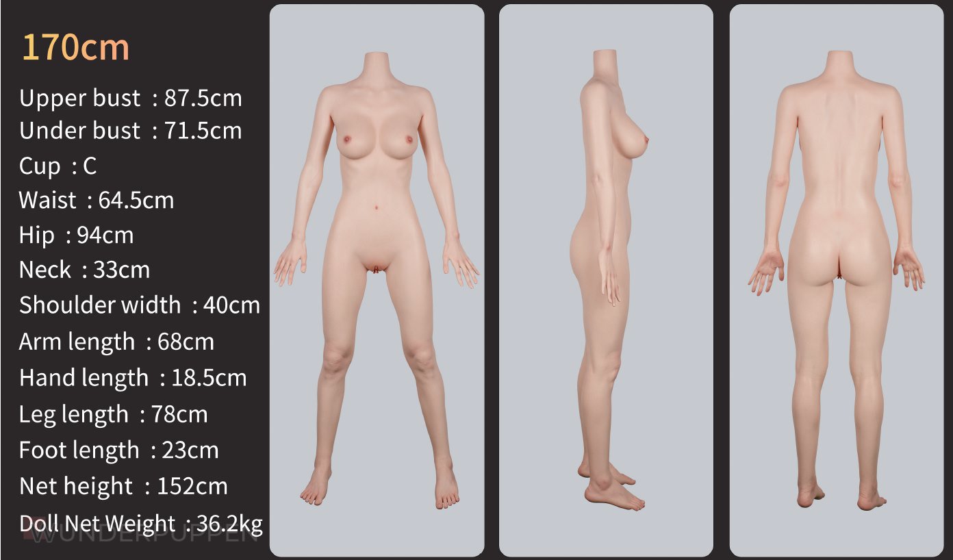 Zelex 170cm Vollsilikon