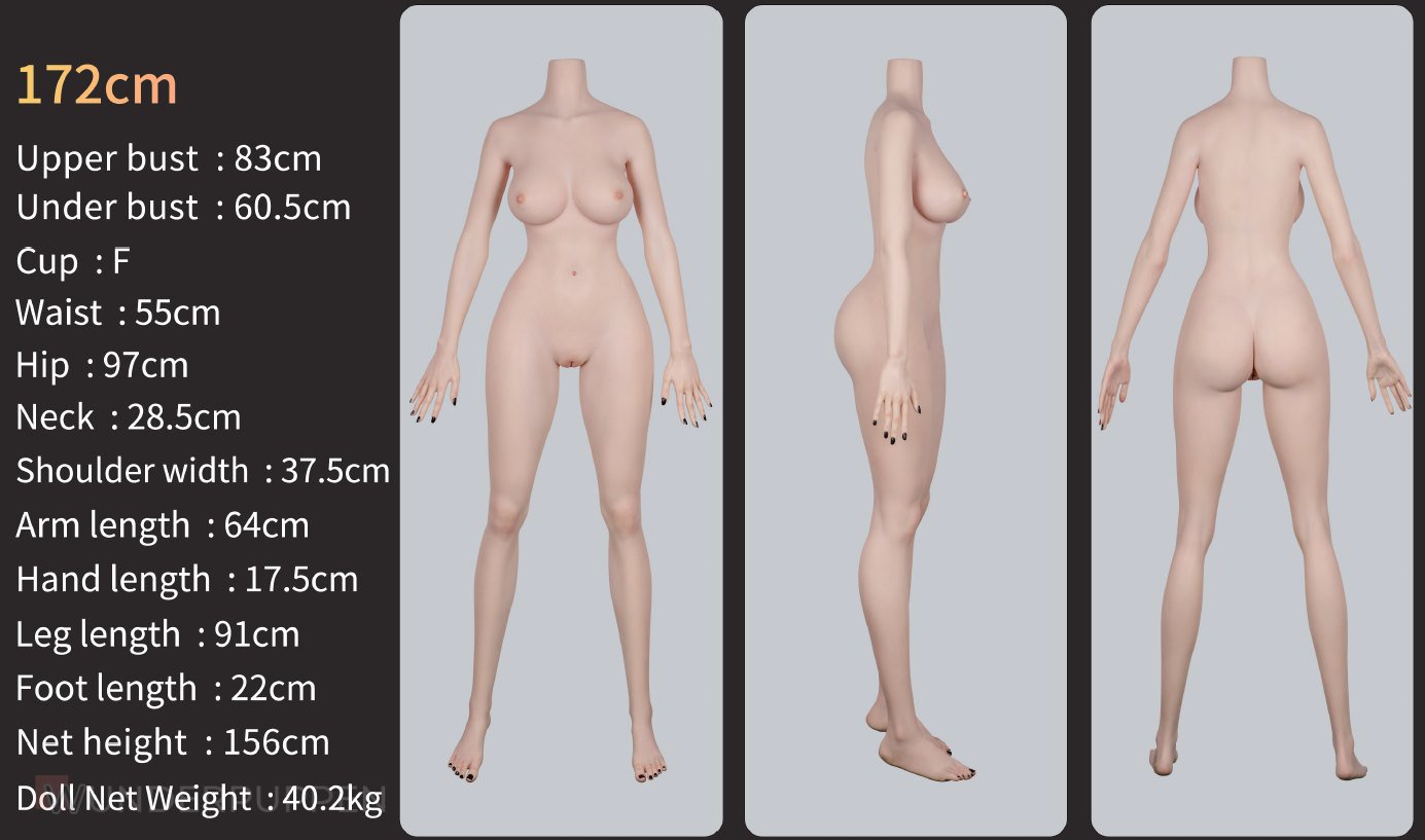 Zelex 172cm Vollsilikon