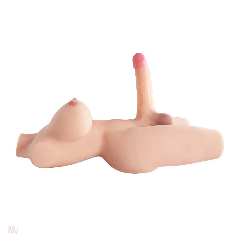 Sarina: 9.2kg Big Dick Trans Sexpuppe mit Tantabosom – Bild 4