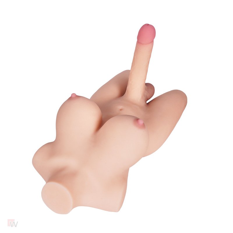 Sarina: 9.2kg Big Dick Trans Sexpuppe mit Tantabosom – Bild 5