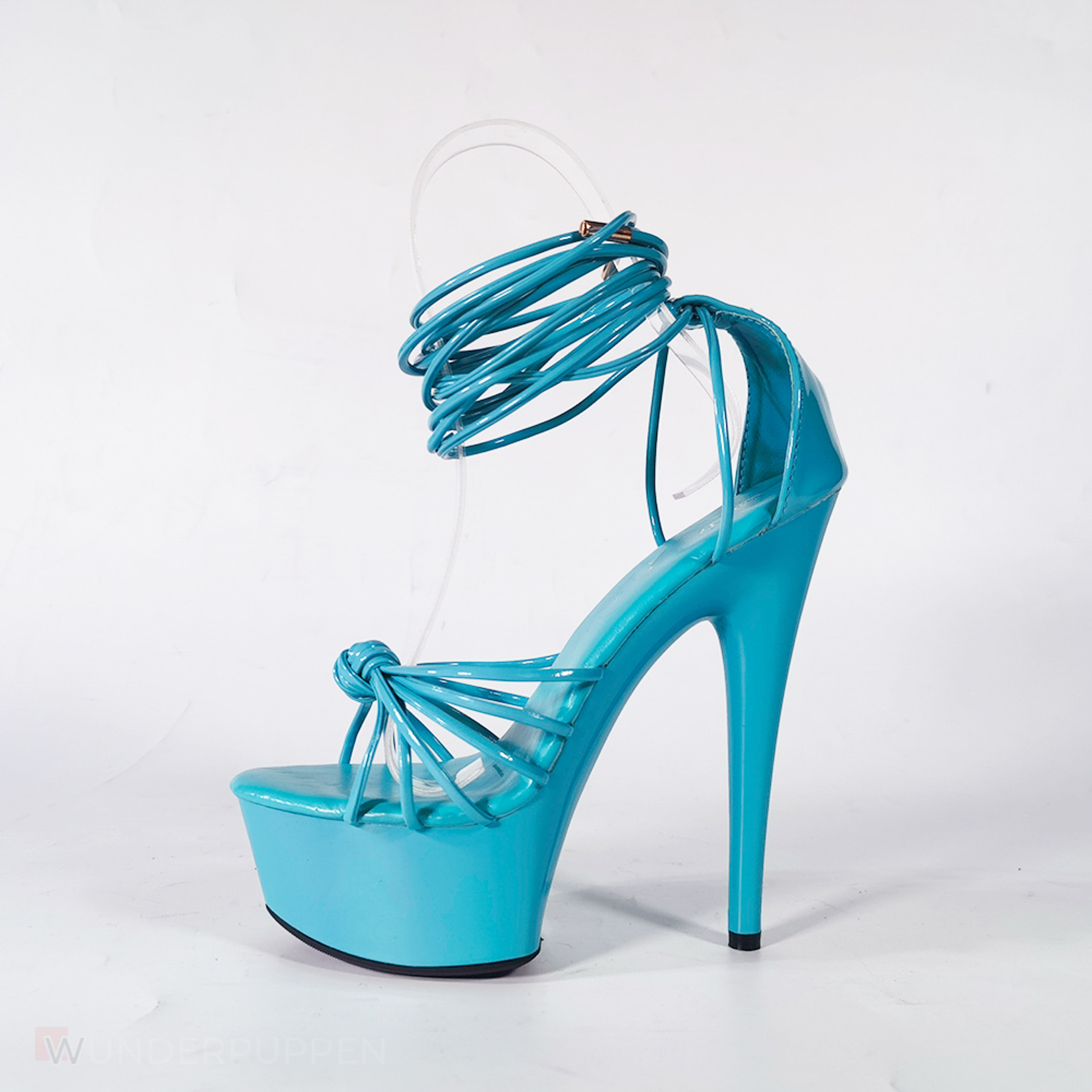High Heels - Blau geschnürt – Bild 12