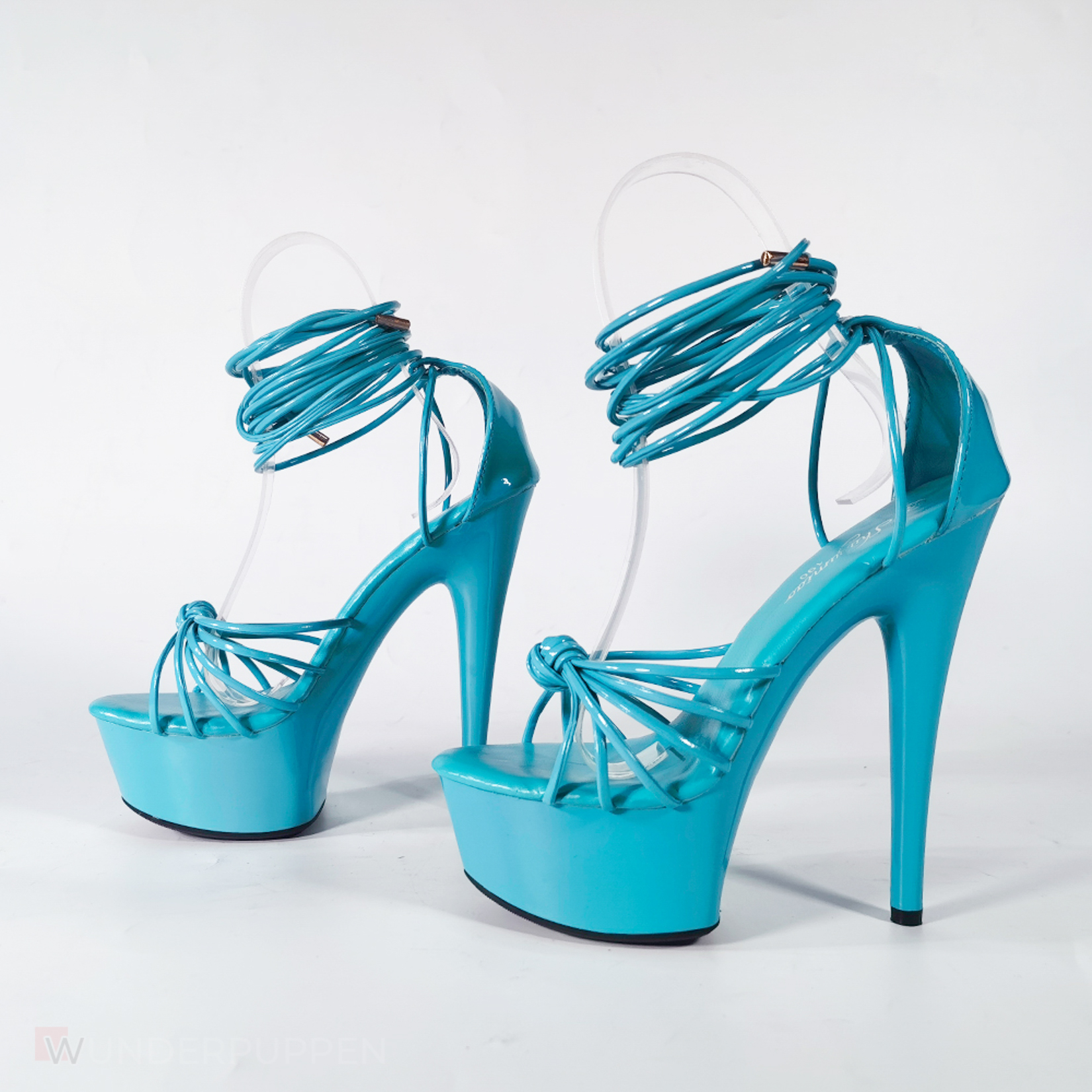 High Heels - Blau geschnürt – Bild 7