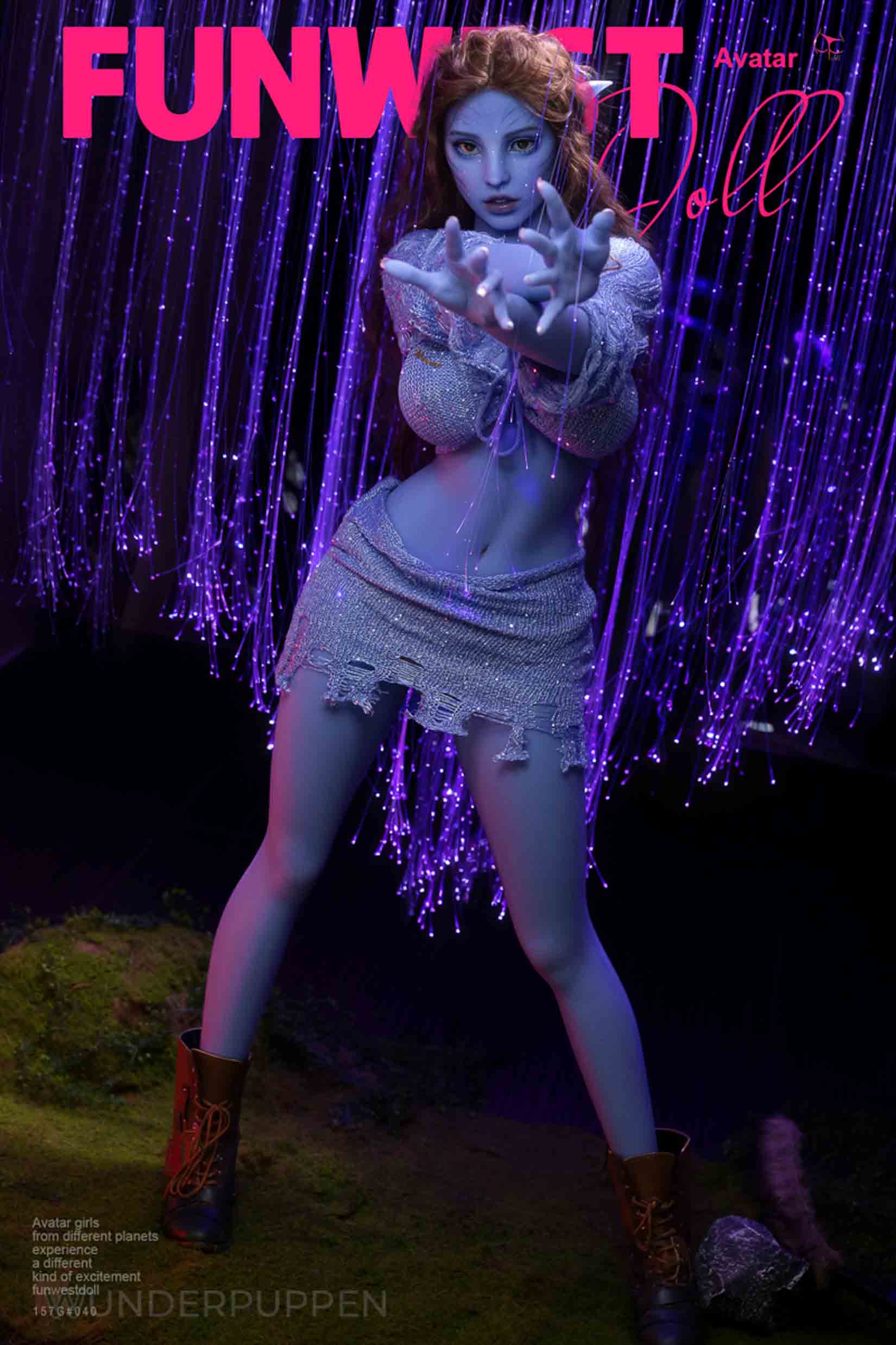 Kylie Blue - Funwest Doll 157cm G – Bild 12