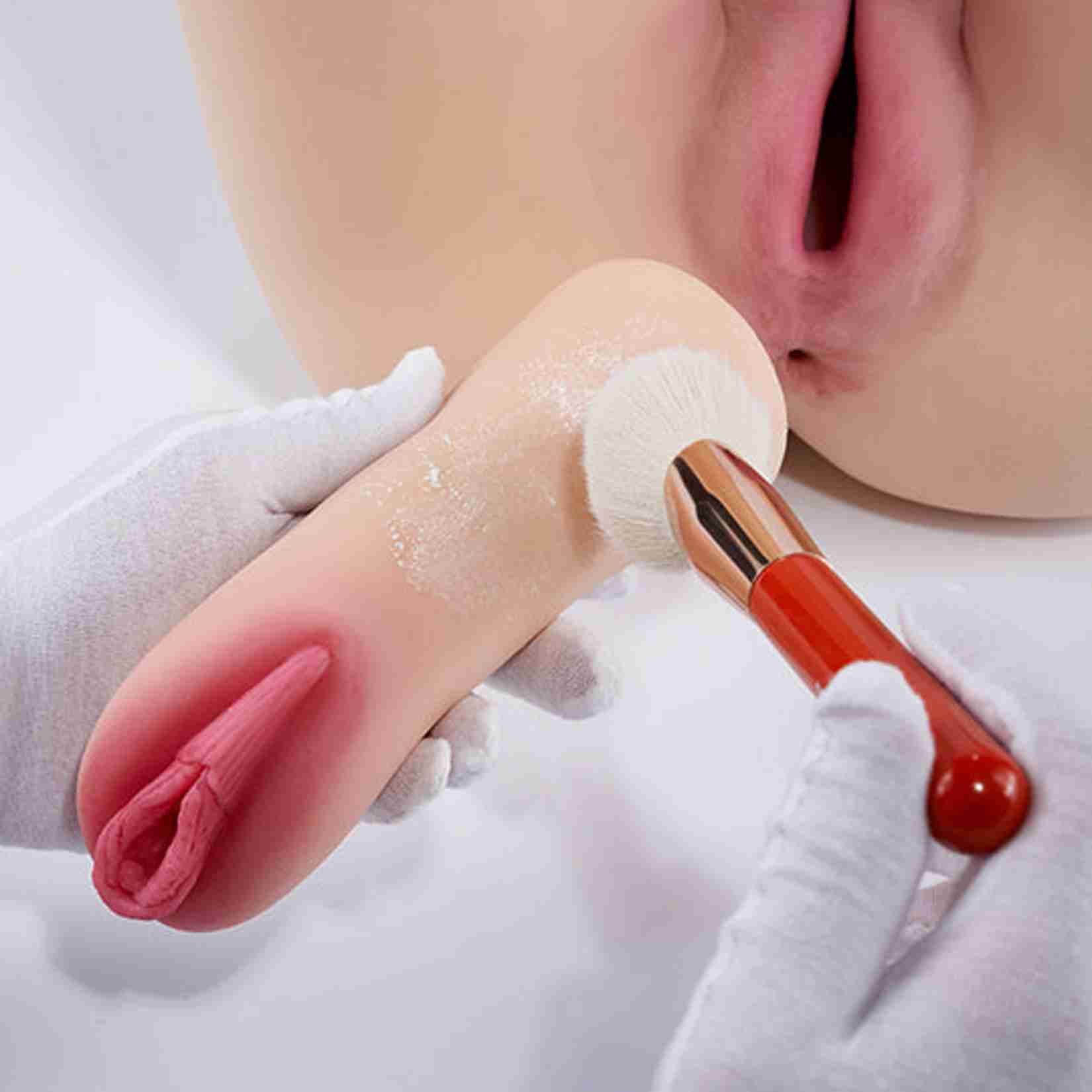 Ginny: 17.3kg Abnehmbare Vaginal Sex Puppe 4 in 1 mit Tantabosom – Bild 26