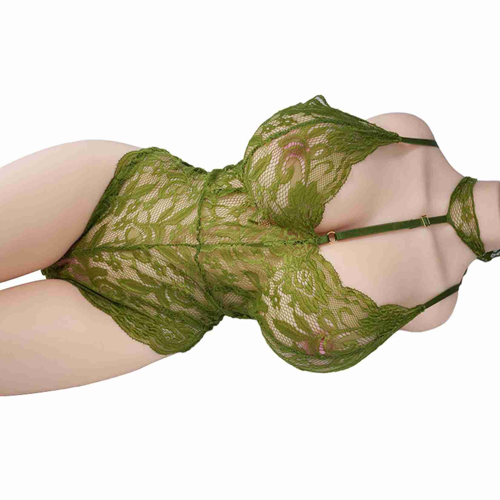 Ginny: 17.3kg Abnehmbare Vaginal Sex Puppe 4 in 1 mit Tantabosom – Bild 7