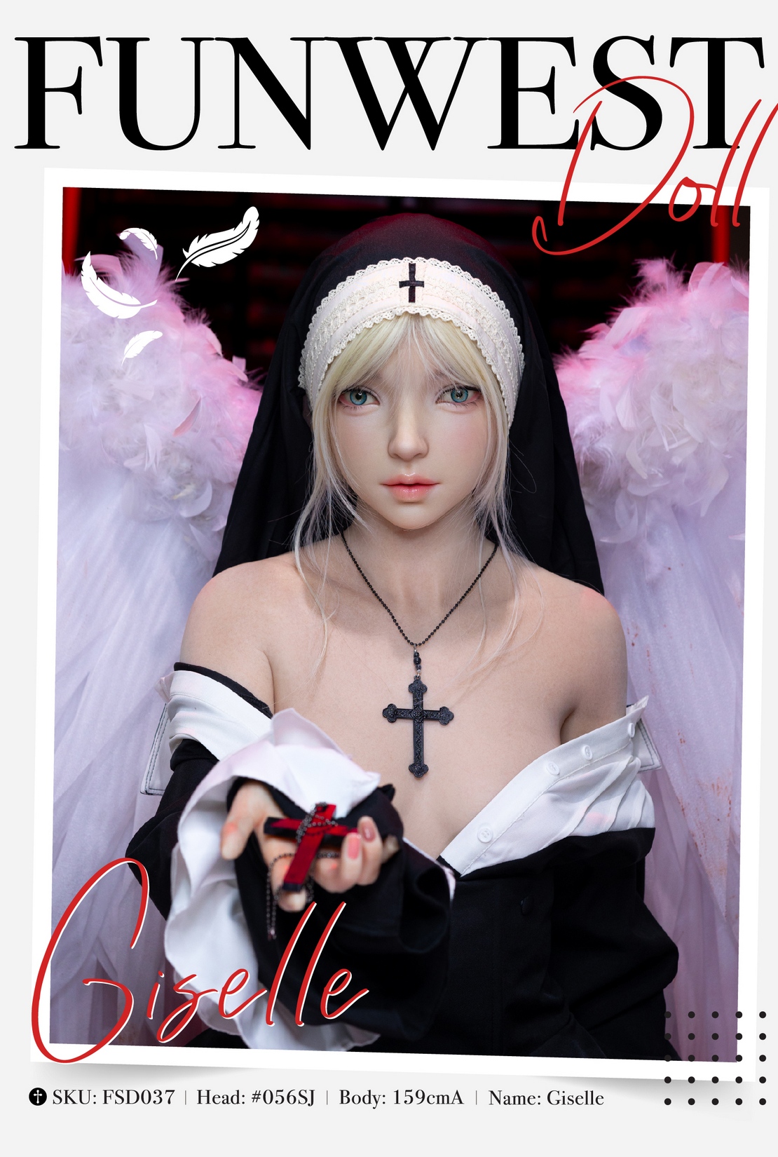 White Giselle - Funwest Doll FS 159cm A