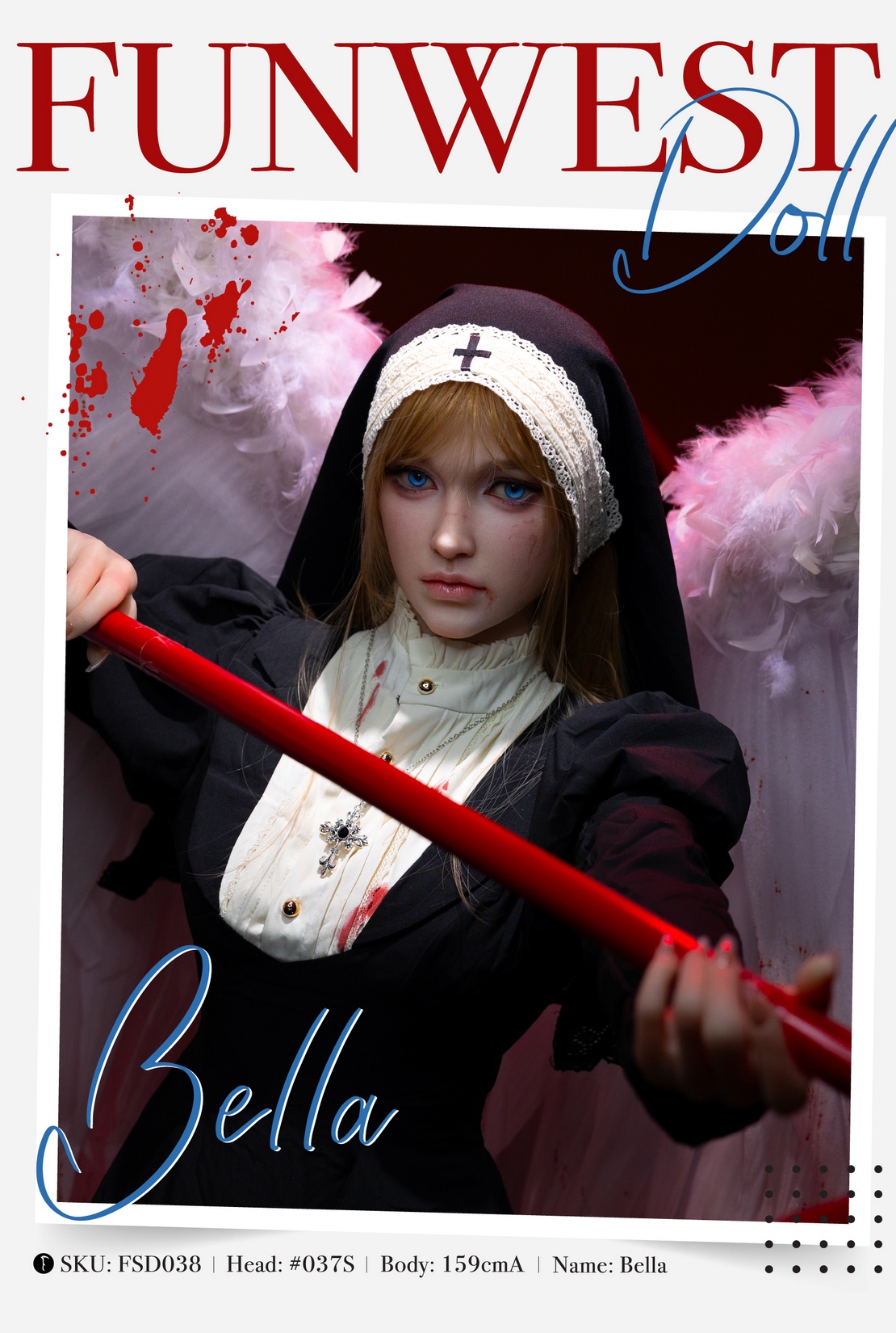 White Bella - Funwest Doll FS 159cm A