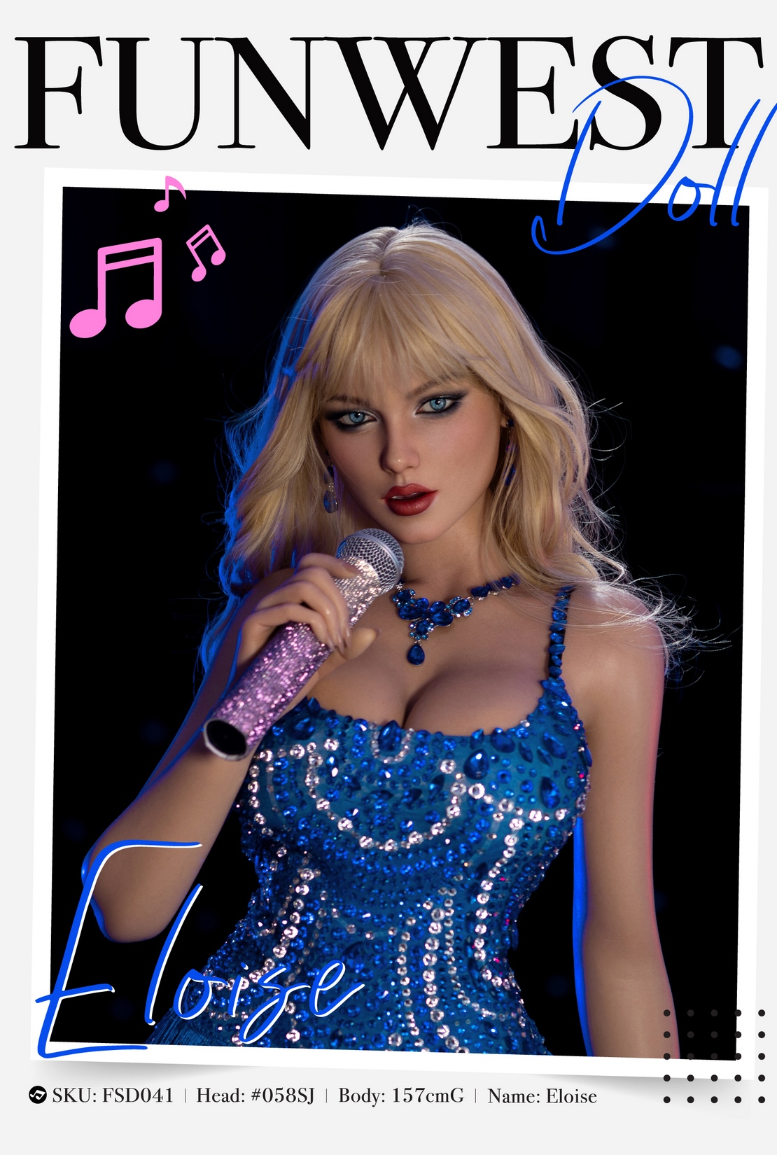 Eloise - Funwest Doll FS 157cm G