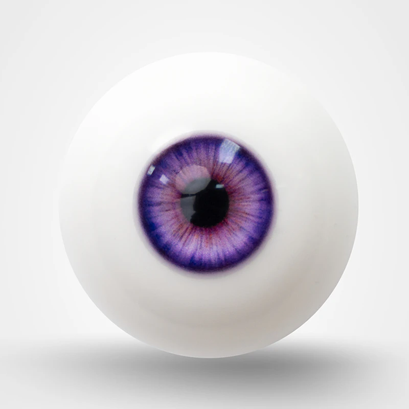 Lila Augen