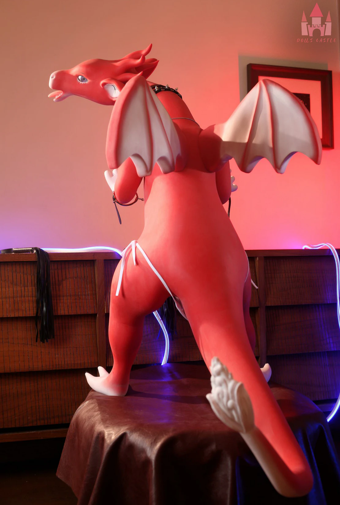 Dark Furry Doll Drakaina - Dolls Castle – Bild 10