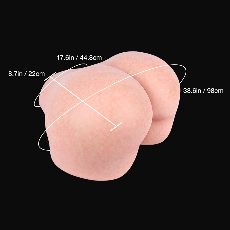 Sex Torso - Tantaly Grace: 10.5kg Silikon Sexpuppe Mit Herzförmigem Hintern – Bild 32