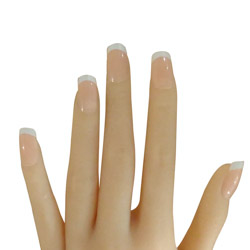 Natürliche French Nägel