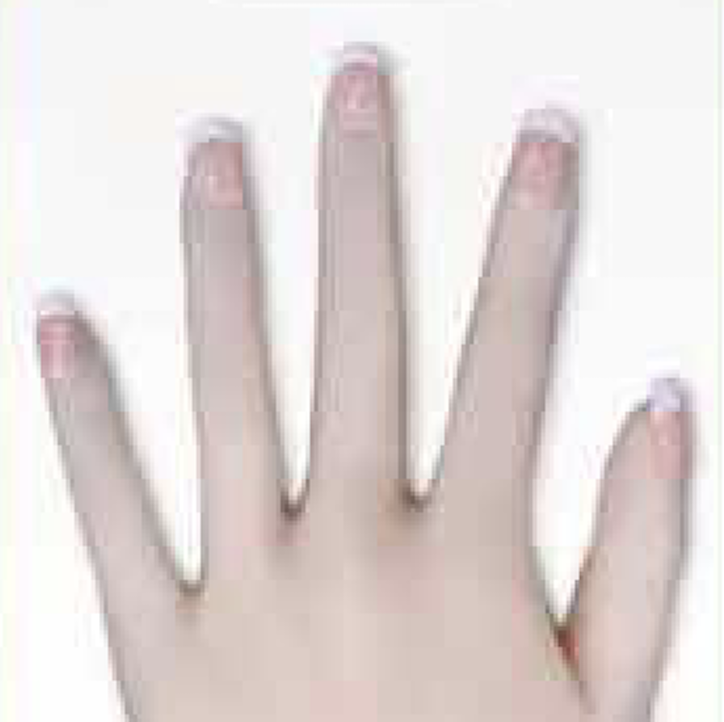 Natürliche French Nägel