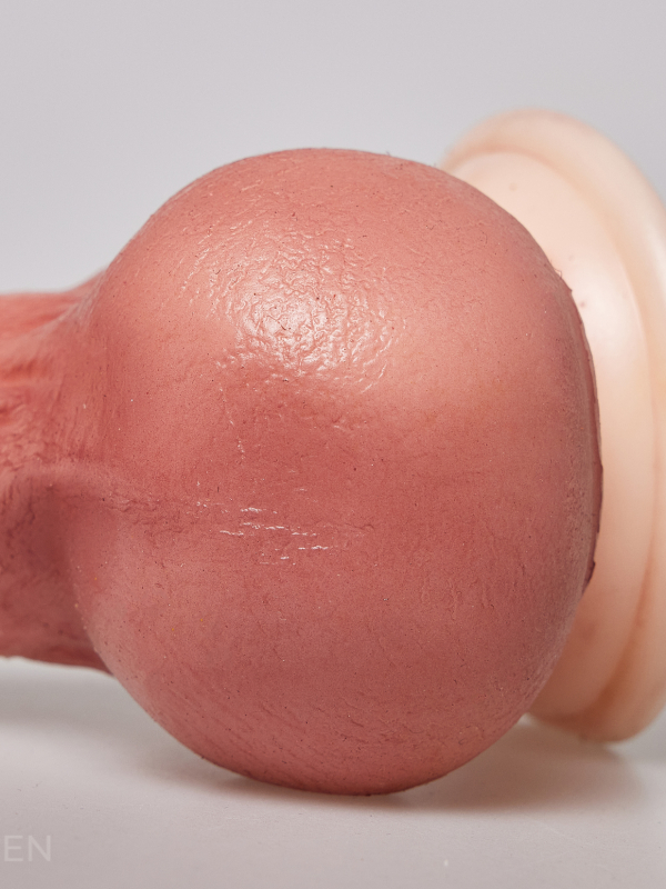 Realistischer Dildo - 16cm leicht gewölbt – Bild 11