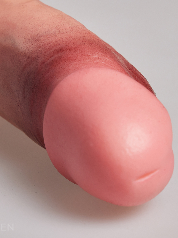 Realistischer Dildo - 16cm leicht gewölbt – Bild 16