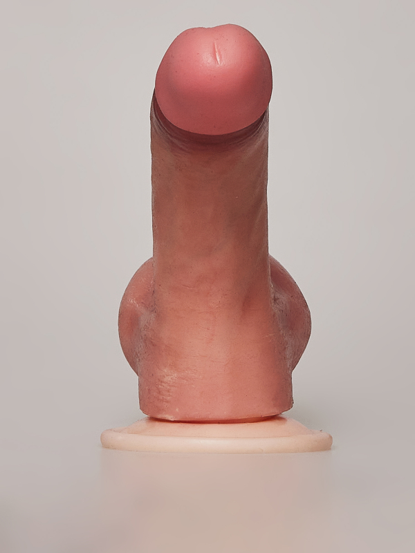 Realistischer Dildo - 16cm leicht gewölbt – Bild 4