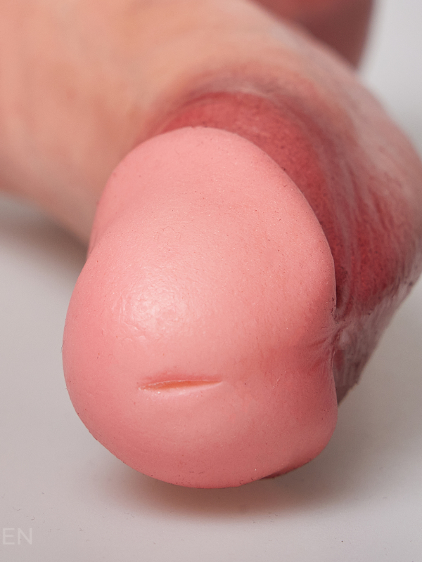 Realistischer Dildo - 16cm leicht gewölbt – Bild 10
