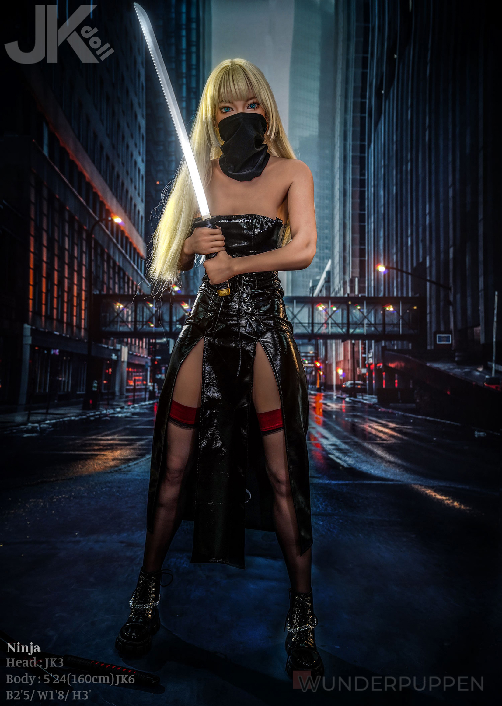 Ninja - JK Doll 160cm – Bild 3