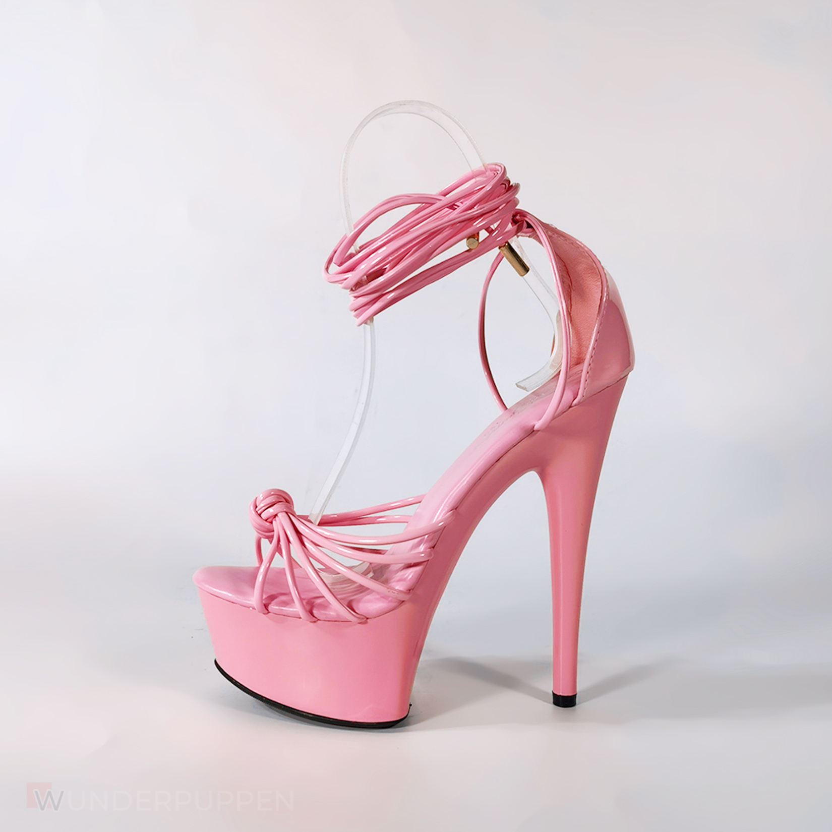 High Heels - Rosa geschnürt – Bild 9