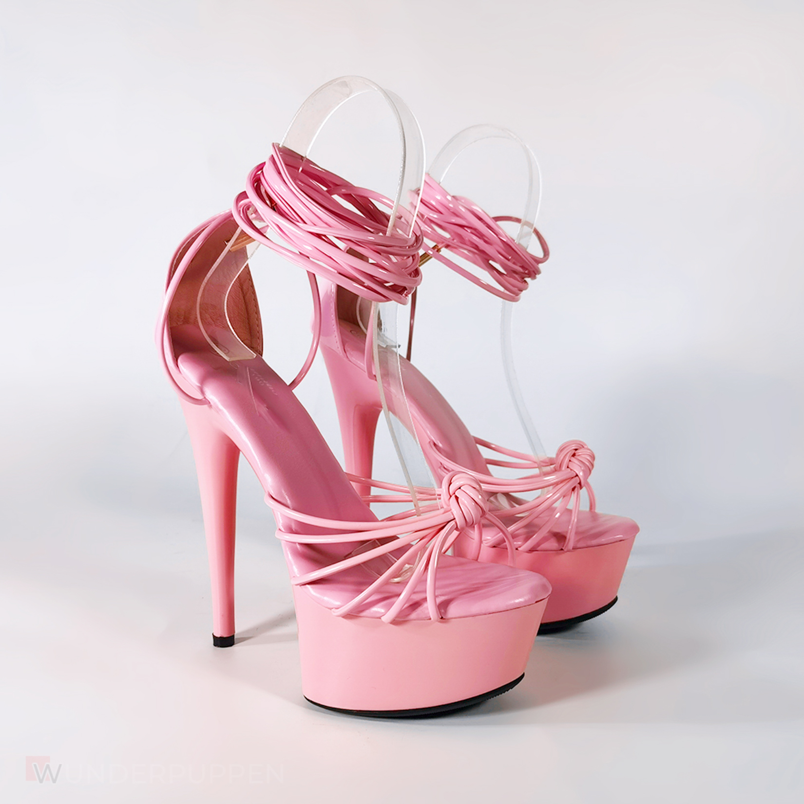 High Heels - Rosa geschnürt – Bild 3